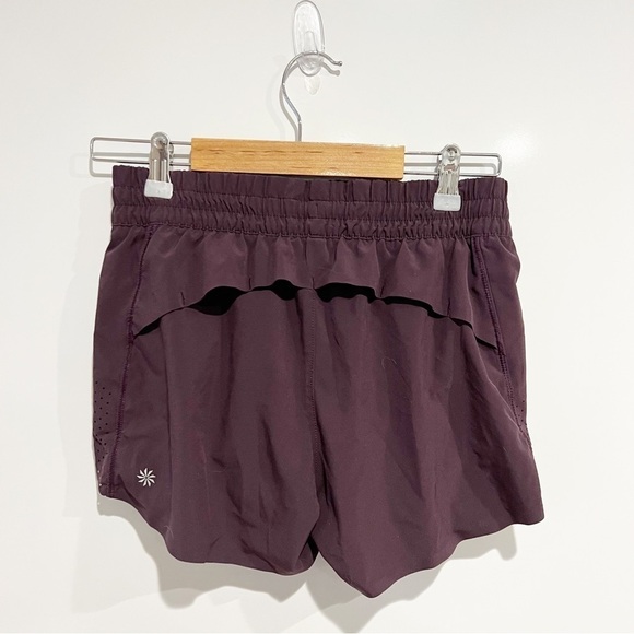 Athleta Hustle 3" Shorts Purple - Picture 3 of 6